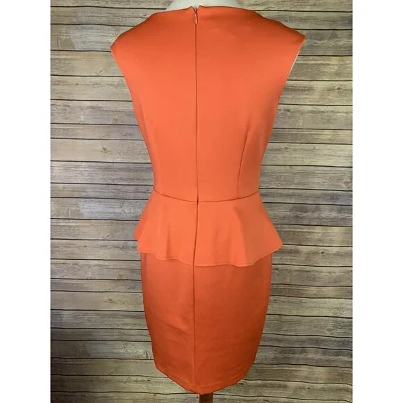 Nine West Womens 6 Dress Peplum Style Sleeveless - Picture 7 of 12